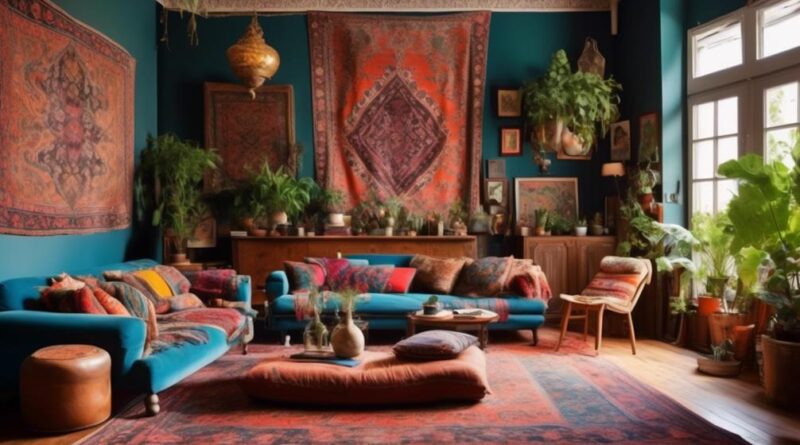 characteristics of bohemian home decor