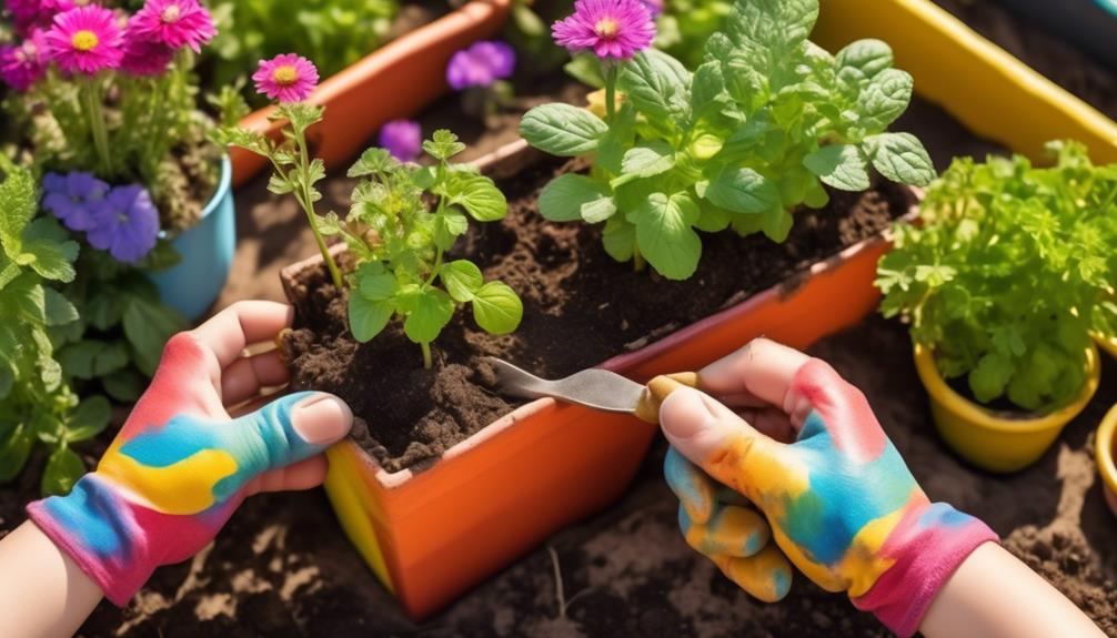 herb garden creation process