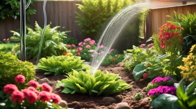 ideal watering system for gardens