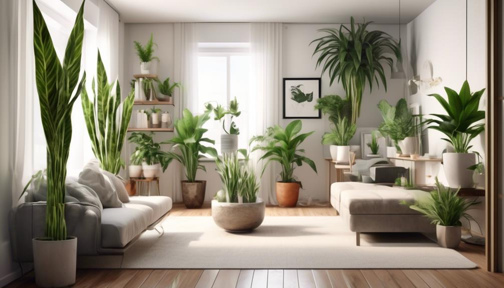 indoor plants purify air