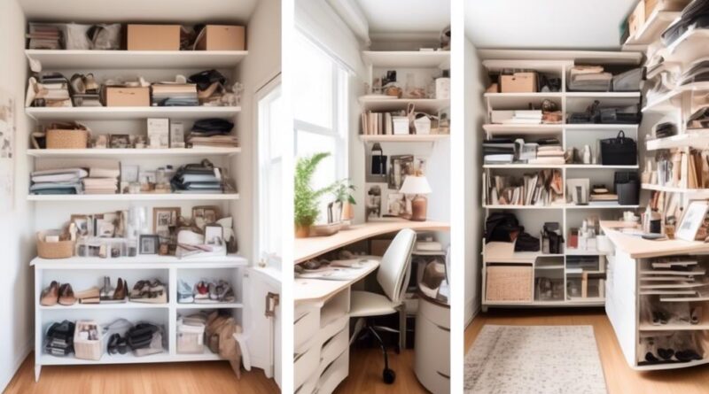 maximize storage in small spaces