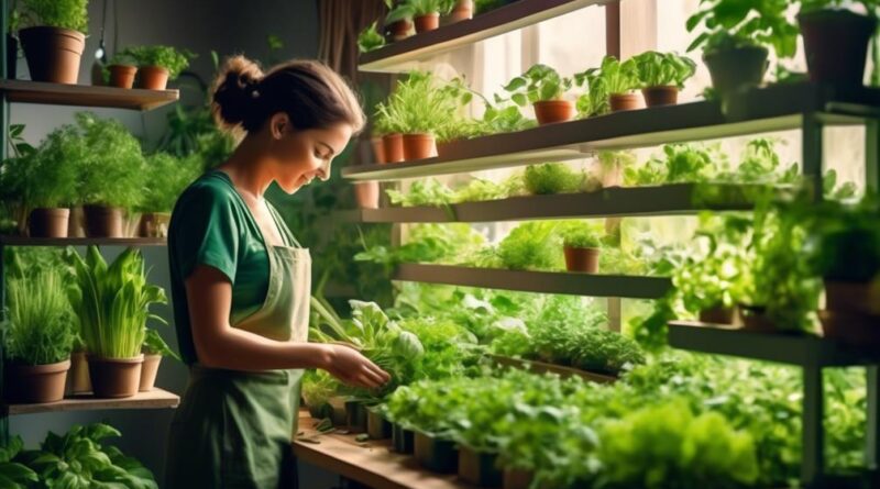 benefits of indoor vegetable gardening