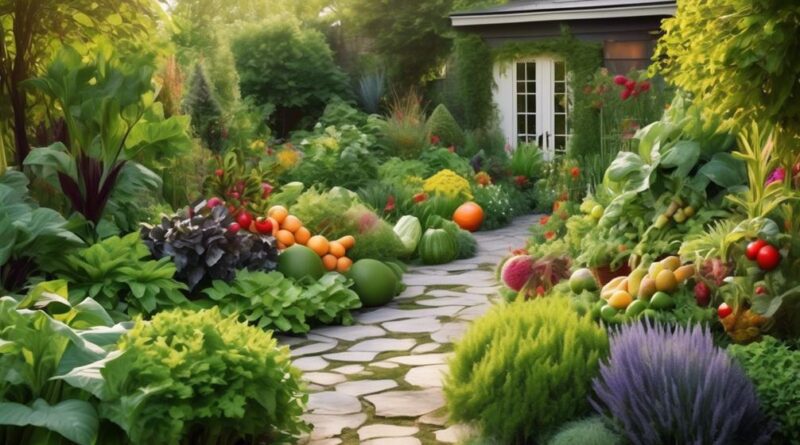 edible landscape design benefits