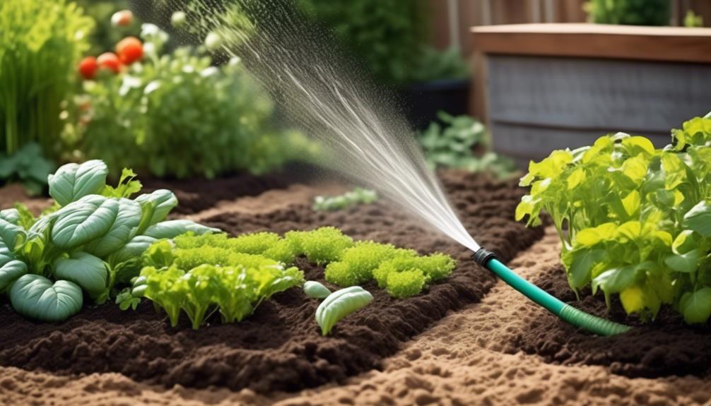 effective watering for plants