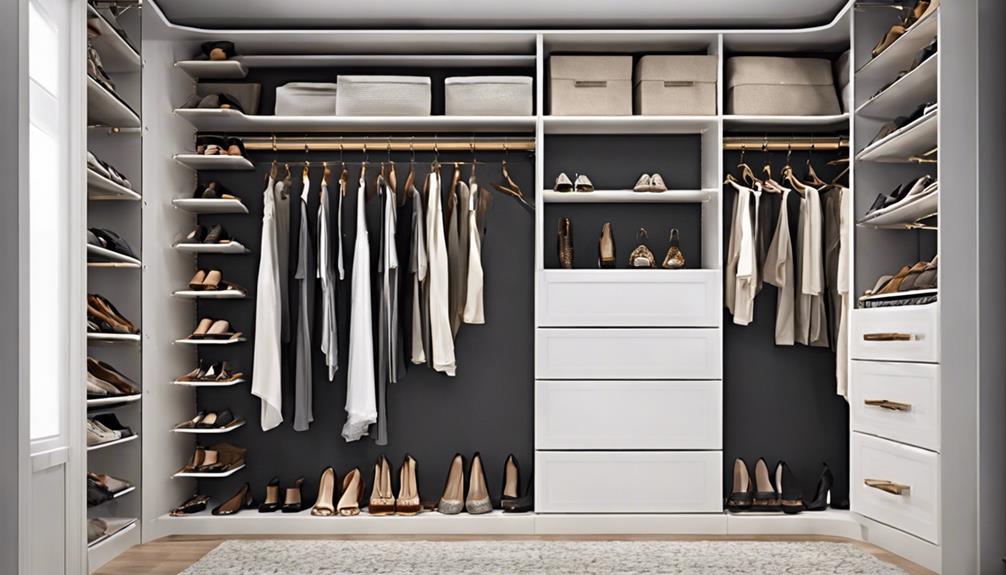 efficient storage for closets