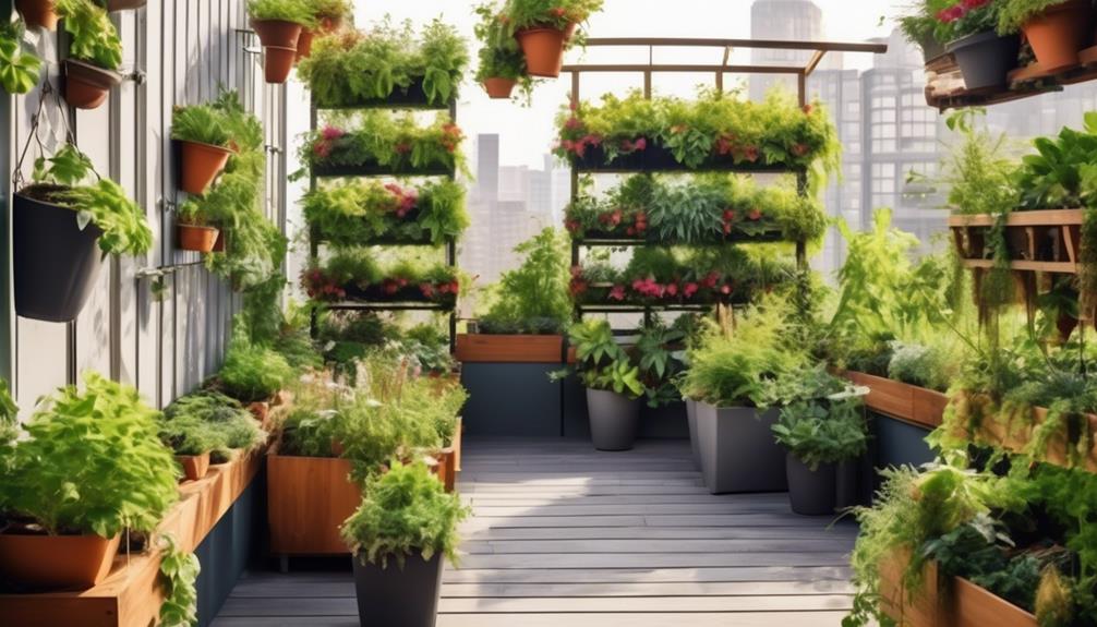 efficient vertical gardening methods