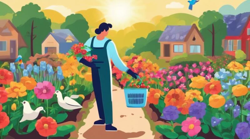 fertilize flower garden effectively