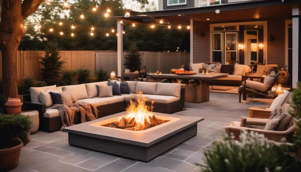 fire pit patio furniture