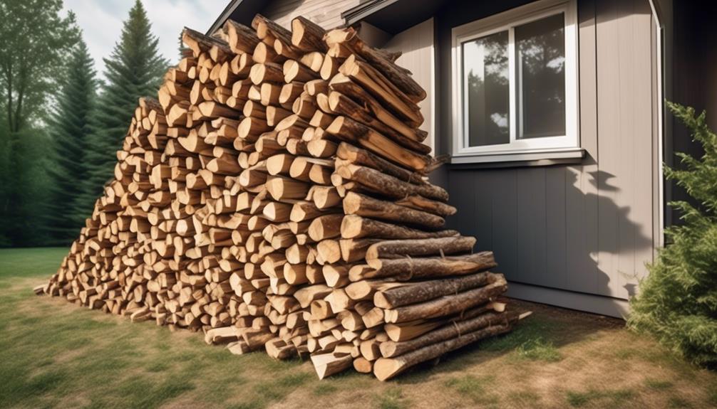 firewood storage safety precautions