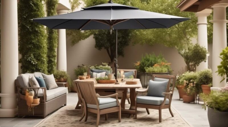 ideal outdoor seating solution