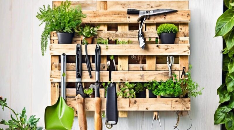 innovative garden tool organization