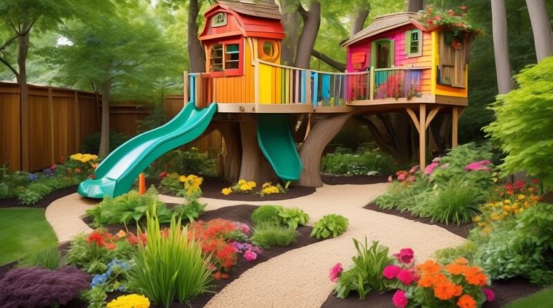 kid friendly backyard landscape designs