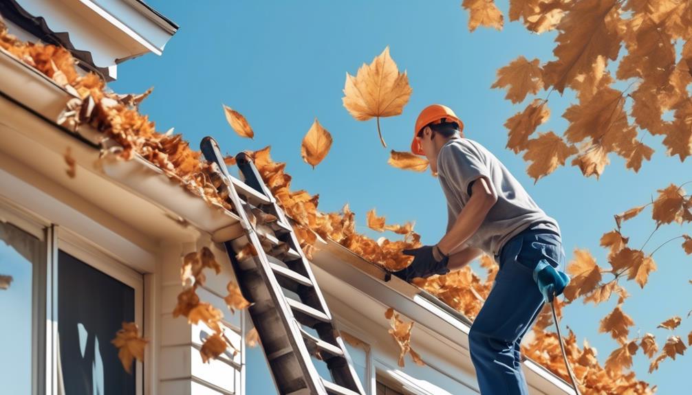 maintaining roofs and gutters