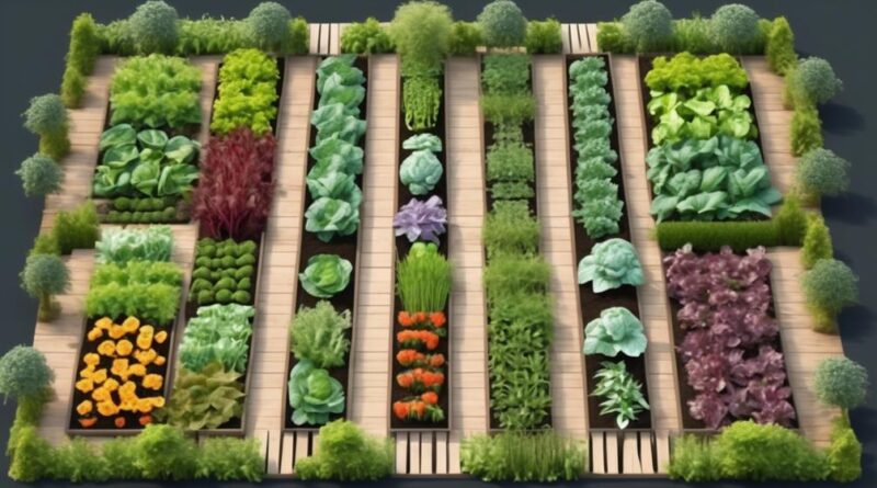 optimal vegetable garden layout