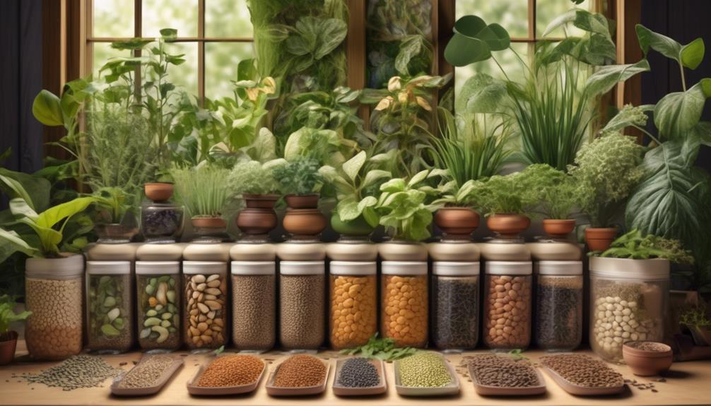 preserving plant biodiversity through seed saving