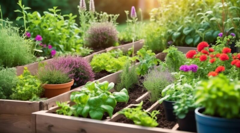 success in home herb gardening