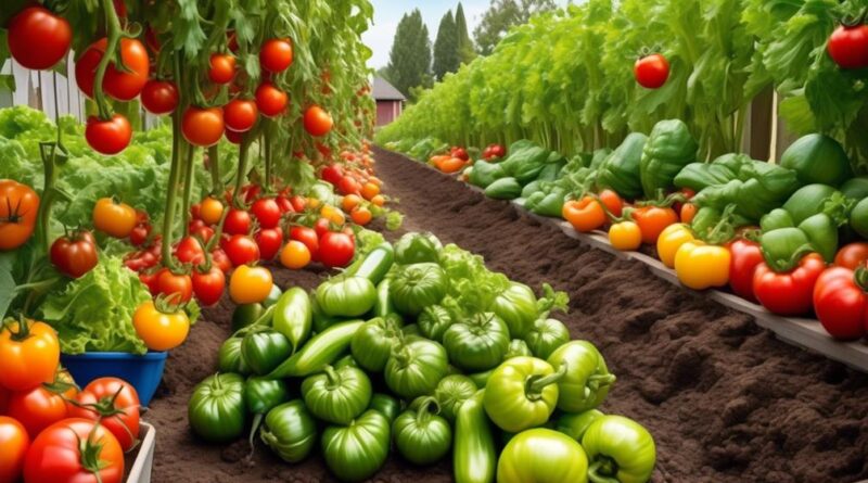 top vegetables for home gardening