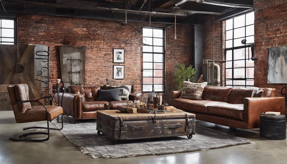 unique reclaimed industrial pieces