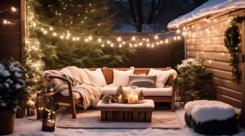 winterizing your outdoor furniture