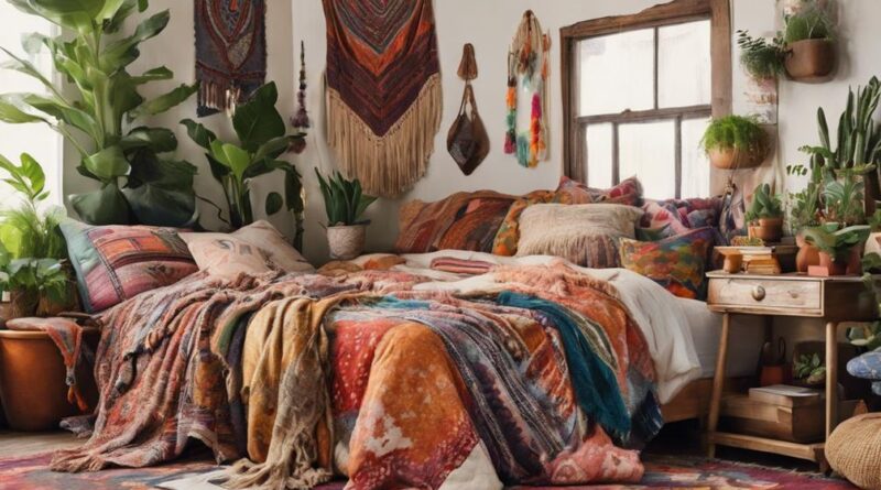 bohemian bedroom design benefits