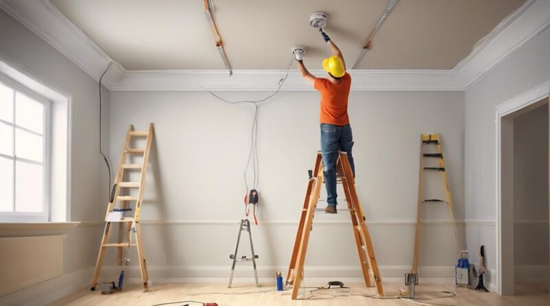 ceiling lighting installation techniques