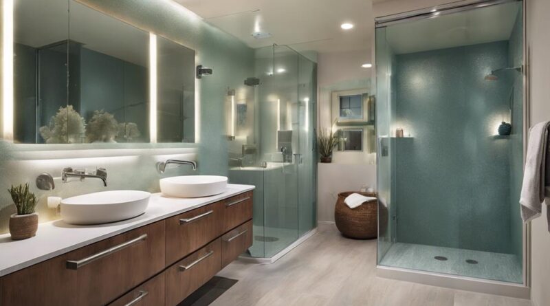 energy efficient bathroom remodel