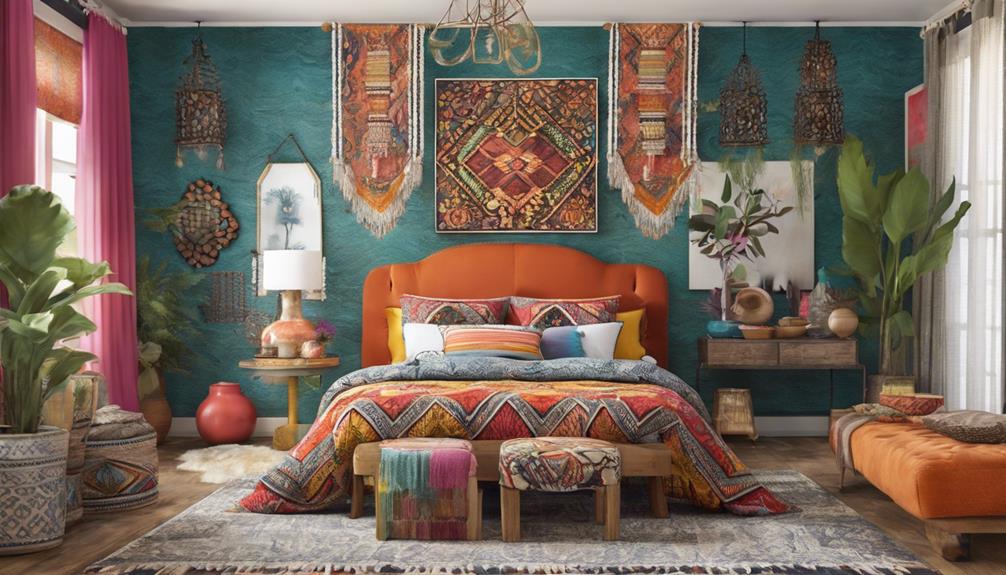 quirky and colorful space