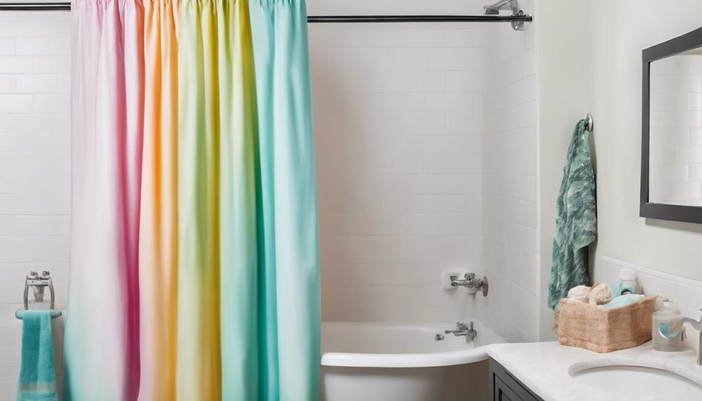 replace old shower curtain