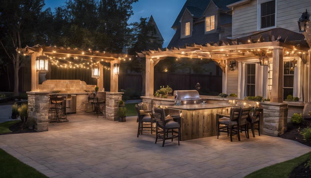 outdoor lighting design tips