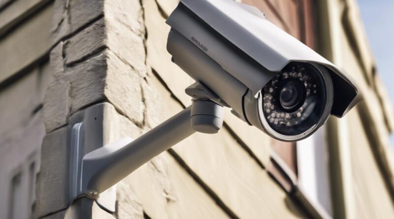 outdoor security camera installation