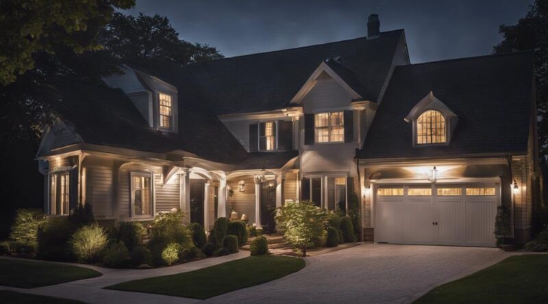 outdoor security lighting options