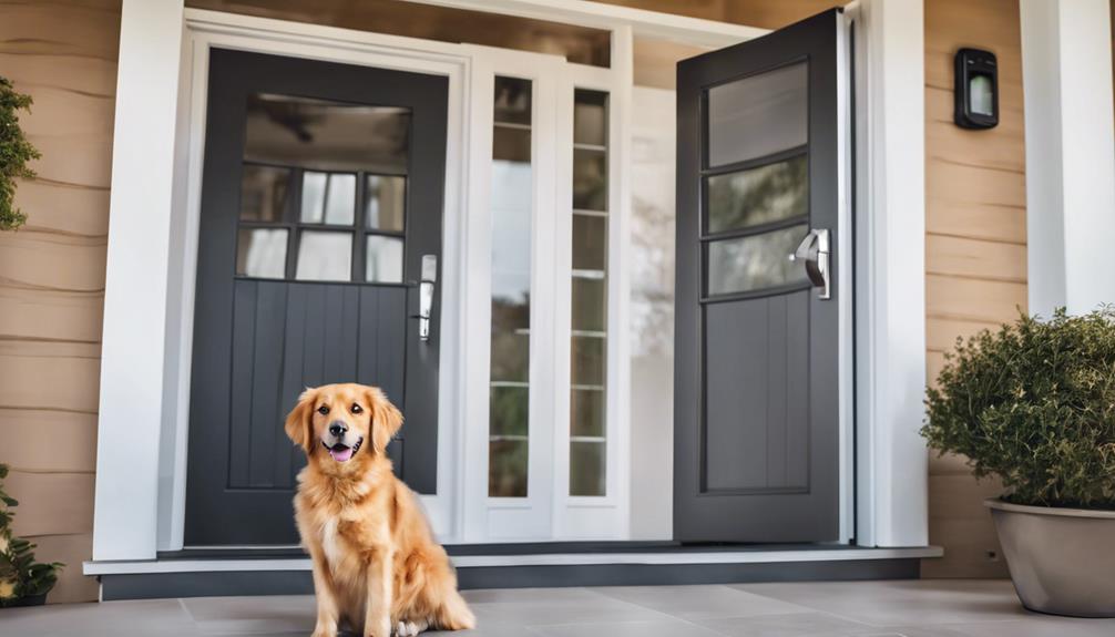 secure homes with pets