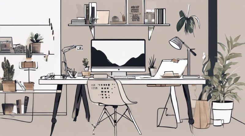 designing a stylish workspace