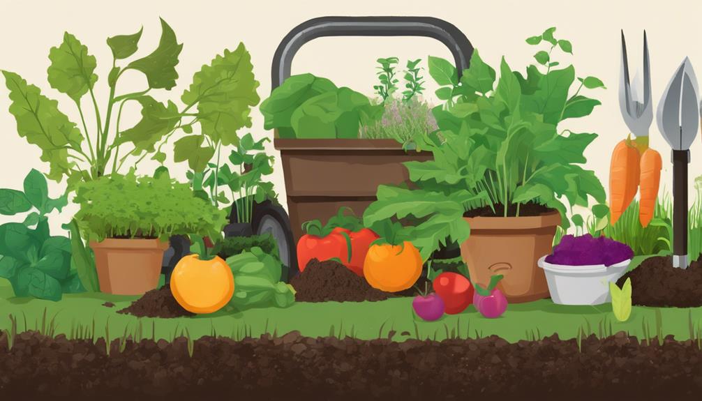 eco friendly gardening with composting