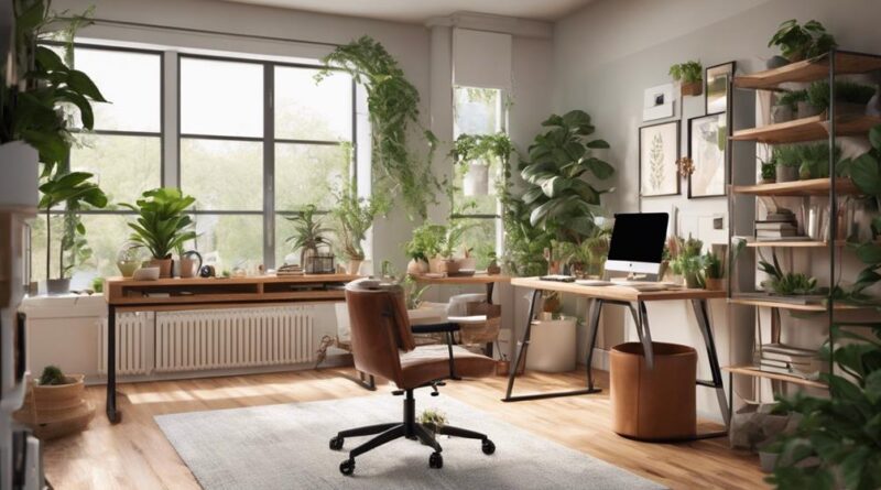 establishing a sustainable home office