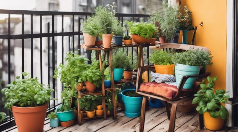 herb gardening in small spaces