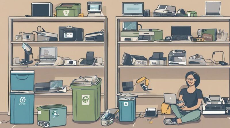 home electronic recycling tips