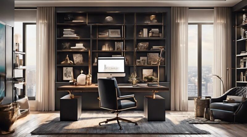 luxurious home office design