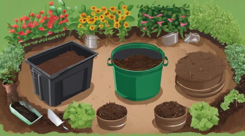 optimizing composting in gardens