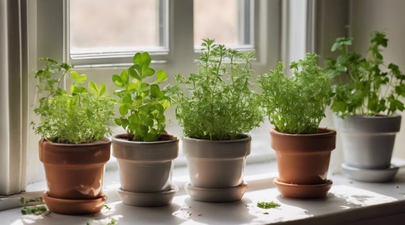 pruning herbs promotes growth